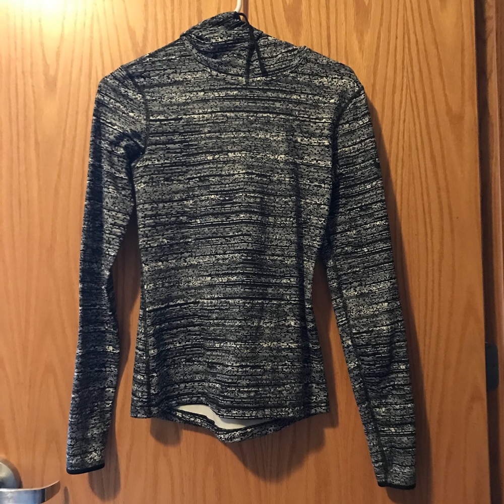 Size S Women’s Nike Grey and Black Sweatshirt